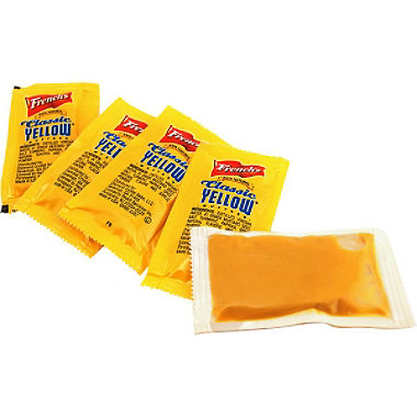MUSTARD PACKETS 500-CT