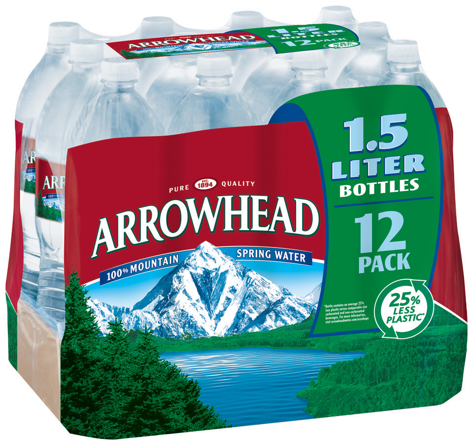 WATER ARROWHEAD 12/1.5 LTR
