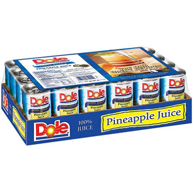 JUICE PINEAPPLE DOLE 24/6oz