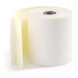 REGISTER TAPE 3&quot; 2-PLY 50CT/100&#39; WHITE/CANARY
